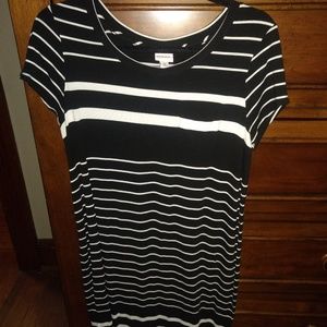 Merona striped tshirt dress